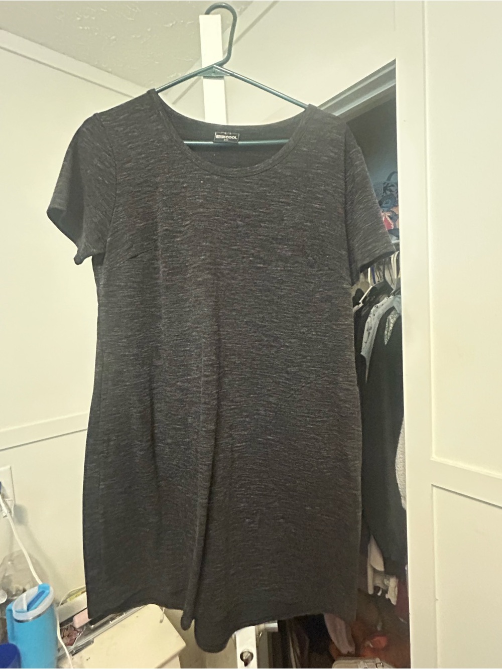 Everyday Black Short Sleeve Tunic Tee by George